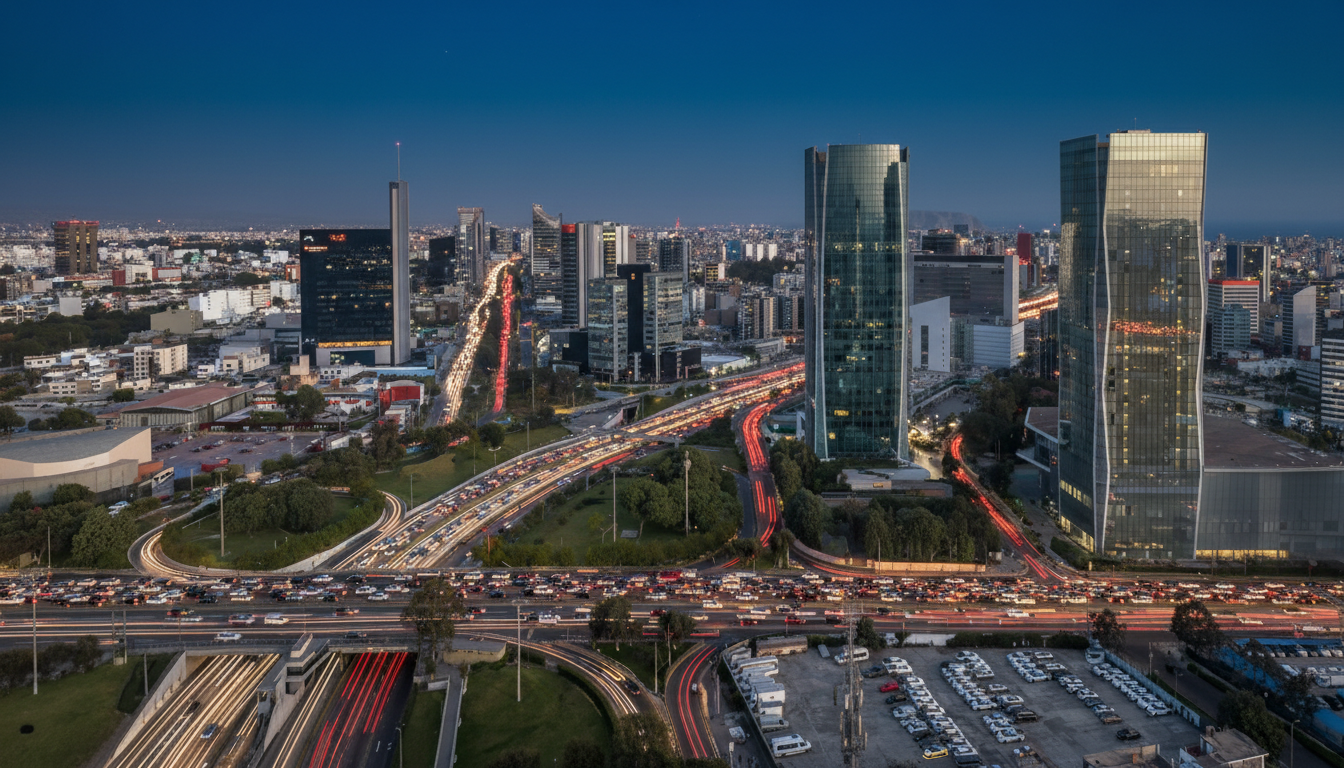 Lima San Isidro Aerial